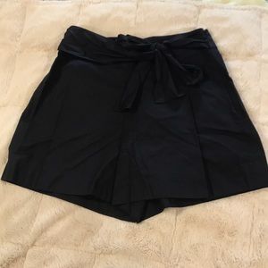 J.Crew High Waisted Tie shorts